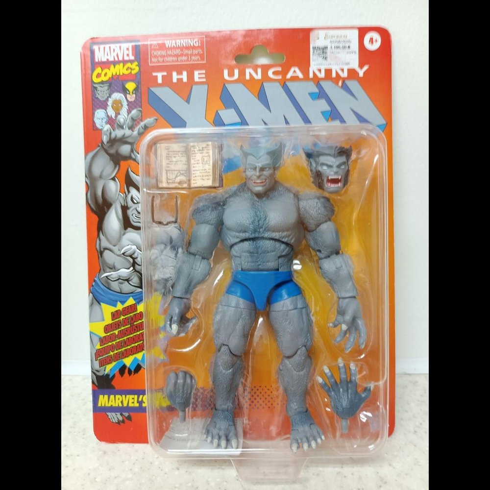 Marvel X-Men Beast Figure - Gray and Blue